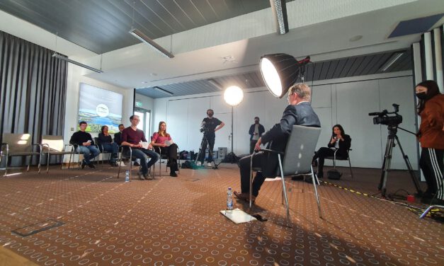 Auge in Auge mit dem Thüringer Ministerpräsidenten